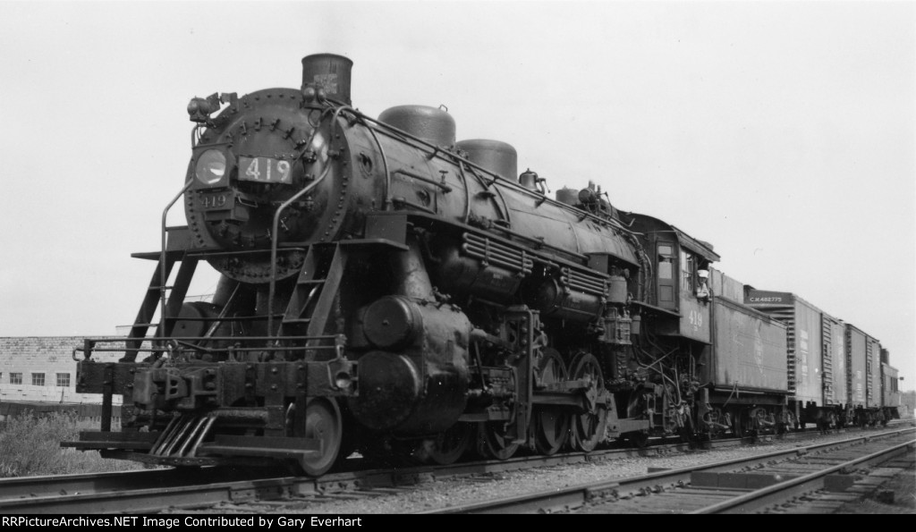 MILW 2-8-2 #419 - Milwaukee Road